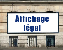 Affichage légal