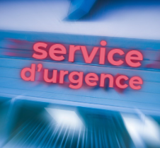 Service d&rsquo;urgence
